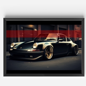 Porsche 911 abstrakt Modell 2